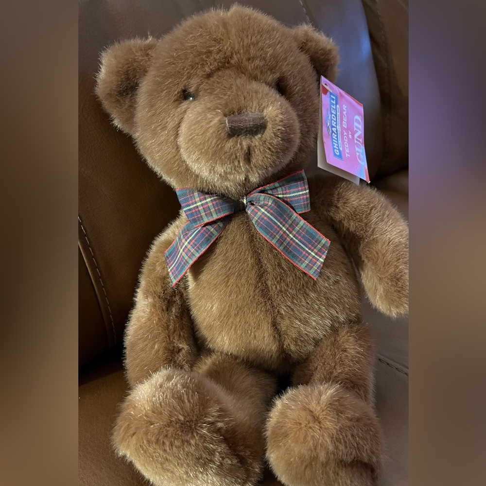 Ghirardelli Stuffed Bear by Gund